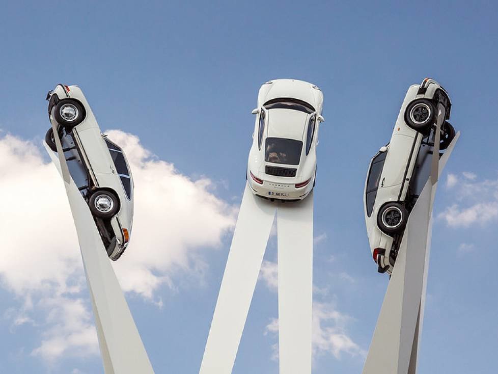 Porsche-Skulptur "Inspiration 911"
