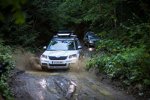 Skoda Euro Trek 2015: Hitze, Staub und eben auch tiefe Schlammlöcher bestimmen die Strecke