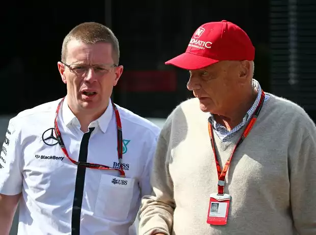 Andy Cowell, Niki Lauda Titel-Bild zur News: Andy Cowell, Niki Lauda
