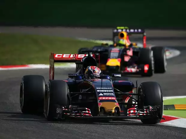 Titel-Bild zur News: Max Verstappen, Daniil Kwjat