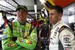 Kyle Busch (Gibbs) und Carl Edwards (Gibbs) 