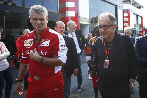 Maurizio Arrivabene Ferrari Scuderia Ferrari F1 ~Maurizio Arrivabene und Sergio Marchionne~ Maurizio Arrivabene Ferrari Scuderia Ferrari F1 ~Maurizio Arrivabene und Sergio Marchionne~