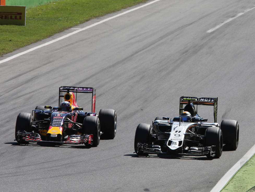 Daniel Ricciardo, Sergio Perez