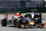 Daniil Kwjat (Red Bull) und Lewis Hamilton (Mercedes) 