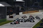 Lewis Hamilton (Mercedes), Sebastian Vettel (Ferrari), Felipe Massa (Williams), Valtteri Bottas (Williams) und Nico Rosberg (Mercedes) 