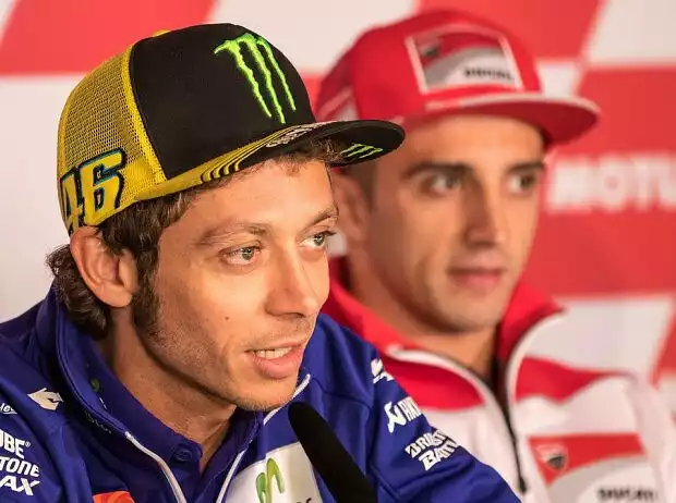 Valentino Rossi, Andrea Iannone Titel-Bild zur News: Valentino Rossi, Andrea Iannone