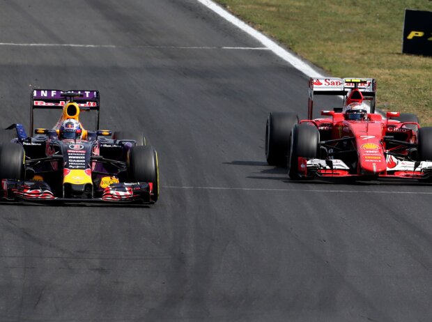 Daniel Ricciardo, Kimi Räikkönen Daniel Ricciardo, Kimi Räikkönen