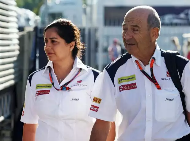 Monisha Kaltenborn, Peter Sauber Titel-Bild zur News: Monisha Kaltenborn, Peter Sauber