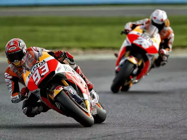 Marc Marquez, Daniel Pedrosa Titel-Bild zur News: Marc Marquez, Daniel Pedrosa