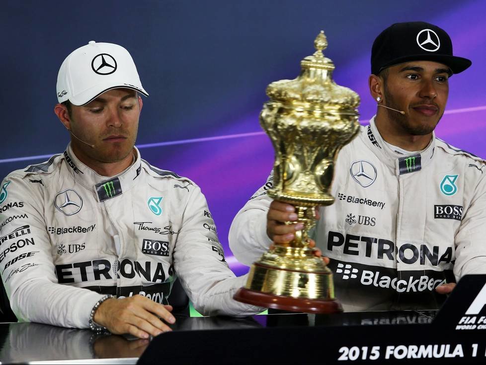 Nico Rosberg, Lewis Hamilton