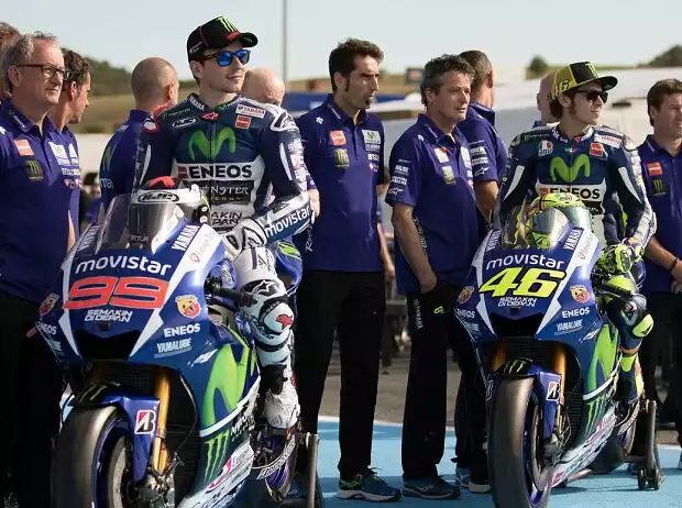 Titel-Bild zur News: Valentino Rossi, Jorge Lorenzo