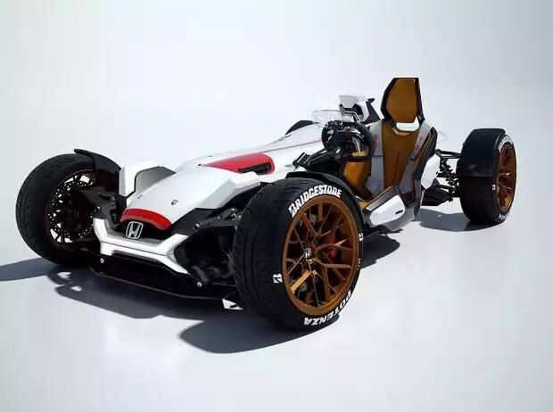 Honda Project 2&4 powered by RC213V Titel-Bild zur News: Honda Project 2&4 powered by RC213V