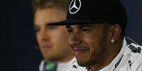 Bild zum Inhalt: Coulthard: "Rosberg war 2015 fast nie auf Hamiltons Niveau"