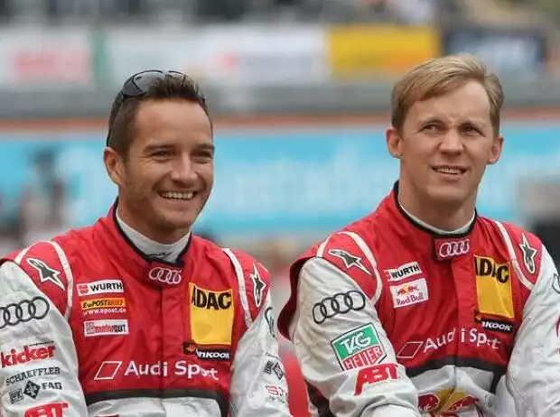Timo Scheider, Mattias Ekström Titel-Bild zur News: Timo Scheider, Mattias Ekström
