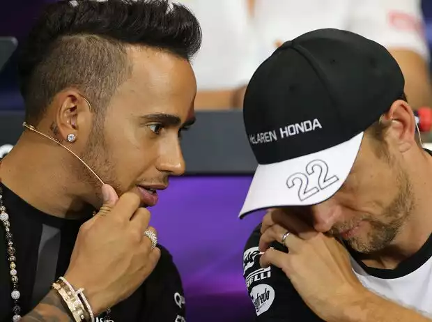 Lewis Hamilton, Jenson Button Titel-Bild zur News: Lewis Hamilton, Jenson Button
