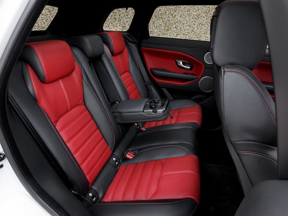 Fond des Range Rover Evoque