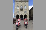 Andrea Iannone und Andrea Dovizioso (Ducati) 