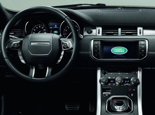 Cockpit des Range Rover Evoque Cockpit des Range Rover Evoque