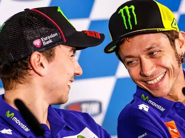 Jorge Lorenzo, Valentino Rossi Titel-Bild zur News: Jorge Lorenzo, Valentino Rossi