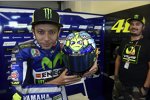 Die Sonderlackierung von Valentino Rossi in Misano