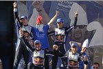 Jari-Matti Latvala und Sebastien Ogier (Volkswagen) 