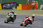 Daniel Pedrosa vor Pol Espargaro 