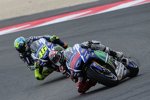 Jorge Lorenzo vor Valentino Rossi (Yamaha) 