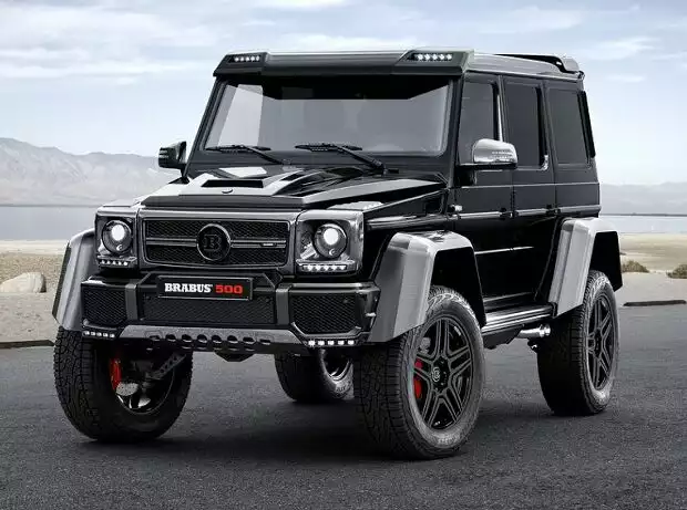 Mercedes-Benz G500 4x4² von Brabus Titel-Bild zur News: Mercedes-Benz G500 4x4² von Brabus