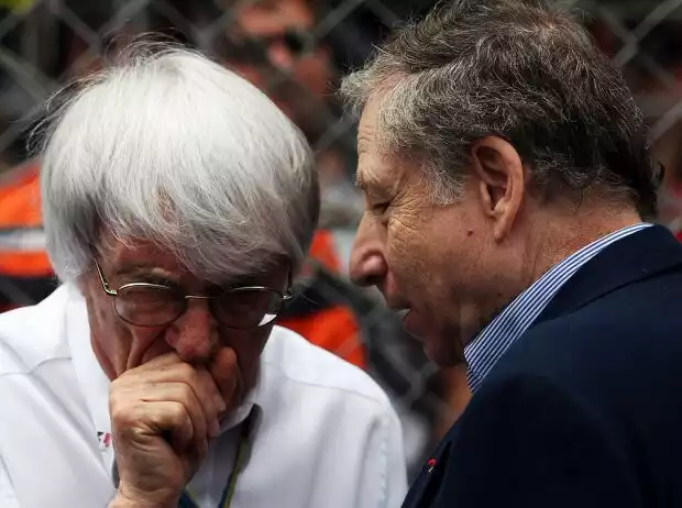 Bernie Ecclestone, Jean Todt Titel-Bild zur News: Bernie Ecclestone, Jean Todt