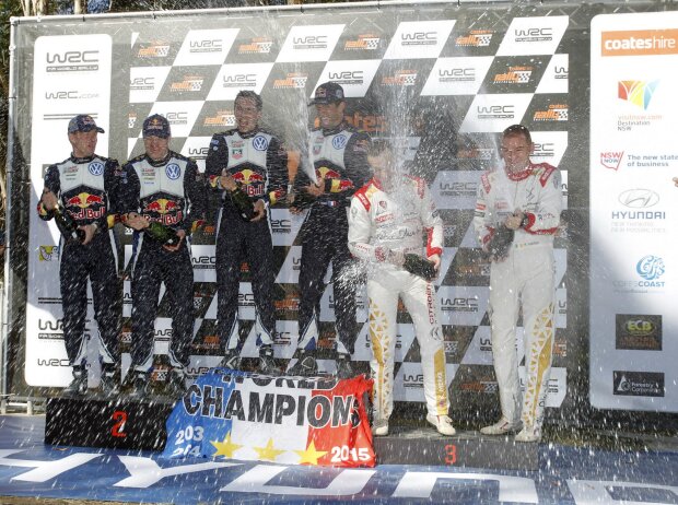 Sebastien Ogier, Julien Ingrassia, Jari-Matti Latvala, Kris Meeke, Paul Nagle Sebastien Ogier, Julien Ingrassia, Jari-Matti Latvala, Kris Meeke, Paul Nagle