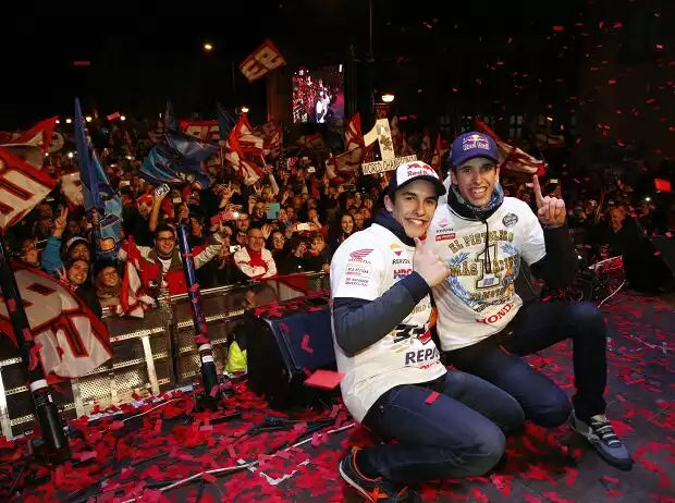 Titel-Bild zur News: Marc Marquez, Alex Marquez