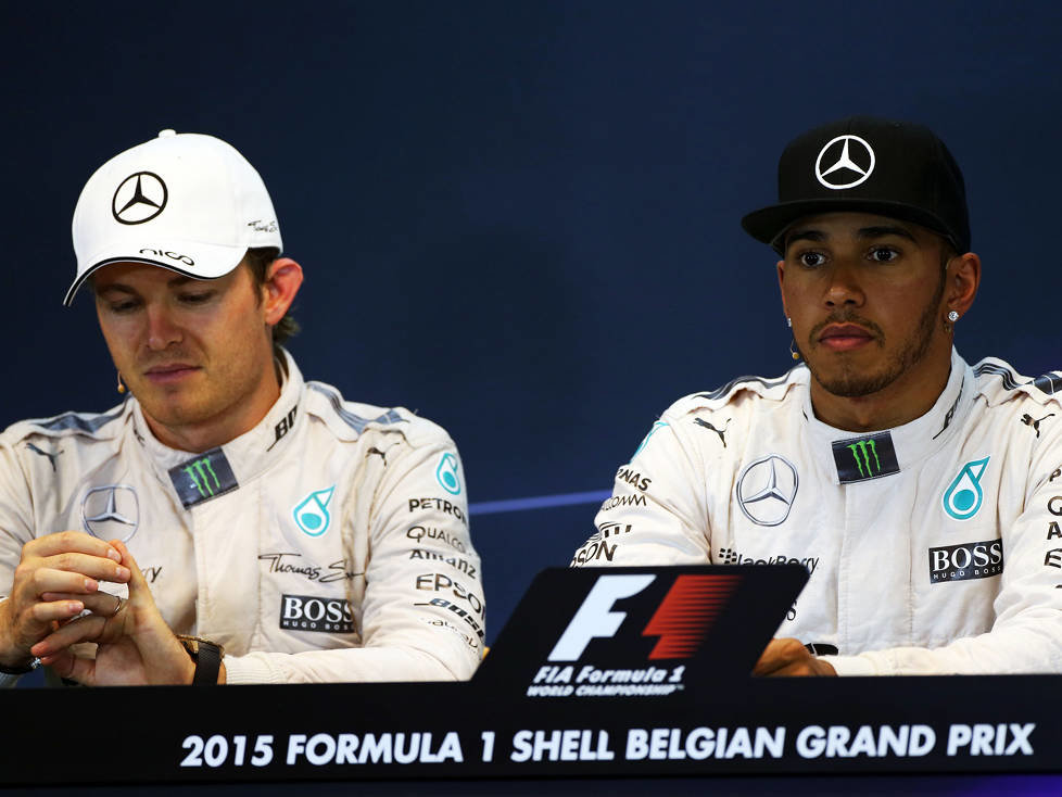 Nico Rosberg, Lewis Hamilton