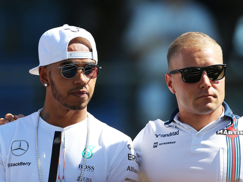 Lewis Hamilton, Valtteri Bottas, Justin Wilson