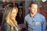 Chase-Media-Day: Brad Keselowski und Nicole Briscoe von ESPN