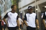 Jenson Button (McLaren) und Fernando Alonso (McLaren) 