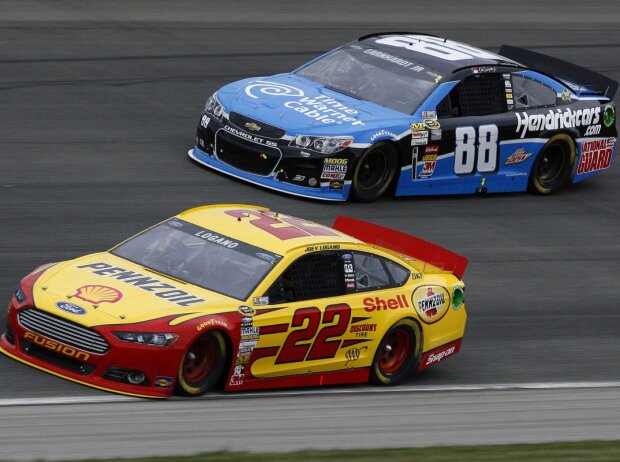Dale Earnhardt Jun., Joey Logano Dale Earnhardt Jun., Joey Logano