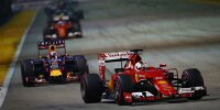 Bild zum Inhalt: Formel 1 Singapur 2015: Sebastian Vettel cruist zum Sieg