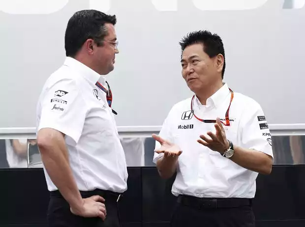 Eric Boullier, Yasuhisa Arai Titel-Bild zur News: Eric Boullier, Yasuhisa Arai