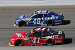 Kurt Busch (Stewart/Haas) und Jimmie Johnson (Hendrick) 