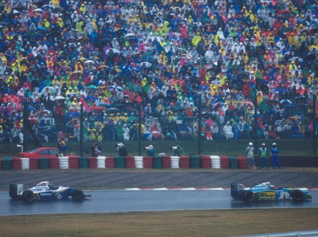 Michael Schumacher, Damon Hill Michael Schumacher, Damon Hill