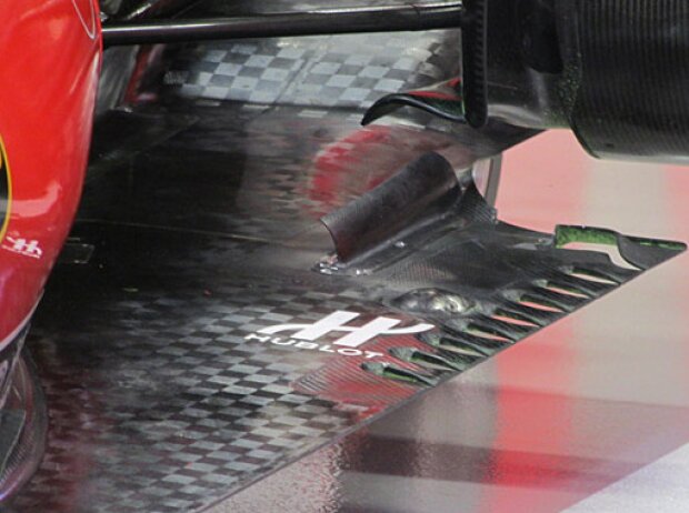Ferrari-Detail Unterboden