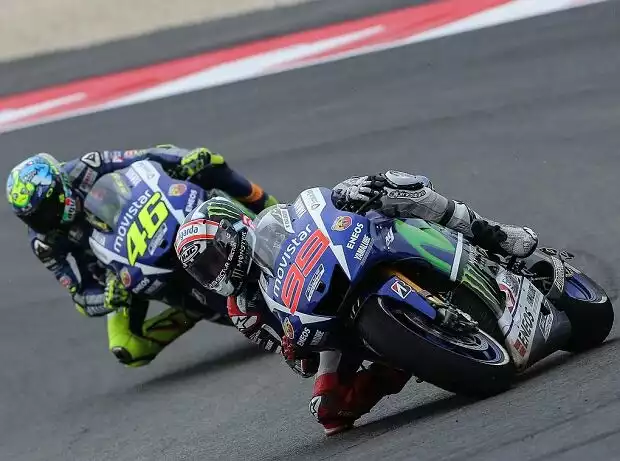 Jorge Lorenzo, Valentino Rossi Titel-Bild zur News: Jorge Lorenzo, Valentino Rossi