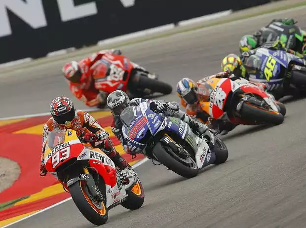 Titel-Bild zur News: Marc Marquez, Jorge Lorenzo