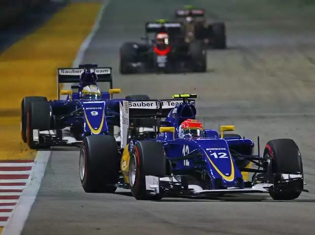 Titel-Bild zur News: Felipe Nasr, Marcus Ericsson