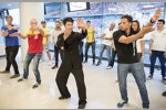 Die WTCC-Piloten beim Kung-Fu-Training