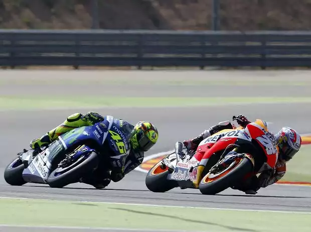 Daniel Pedrosa, Valentino Rossi Titel-Bild zur News: Daniel Pedrosa, Valentino Rossi