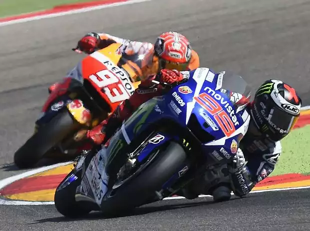 Jorge Lorenzo, Marc Marquez Titel-Bild zur News: Jorge Lorenzo, Marc Marquez