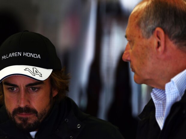 Titel-Bild zur News: Fernando Alonso, Ron Dennis
