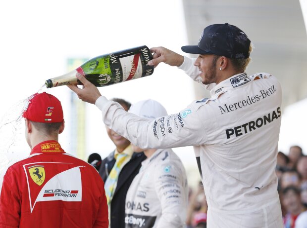 Lewis Hamilton, Sebastian Vettel Lewis Hamilton, Sebastian Vettel