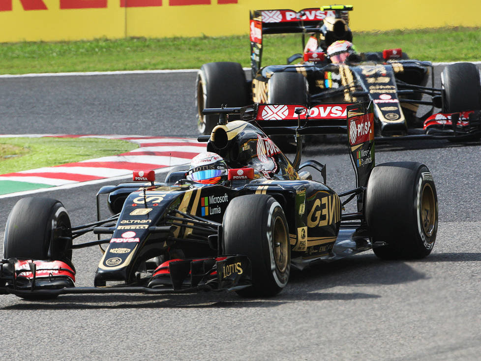 Romain Grosjean, Pastor Maldonado